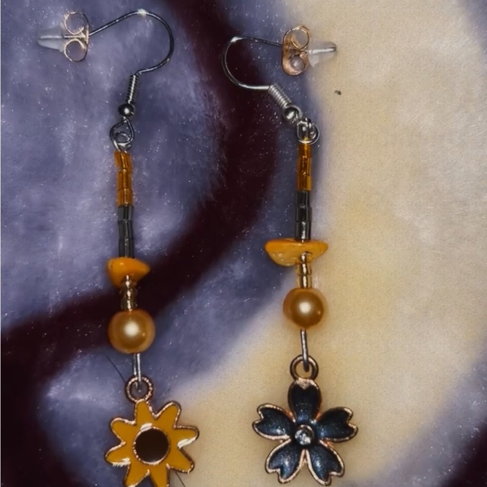 “Fall Is In The Air”- Handmade Earrings